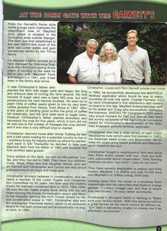 2013 Coastals news. Garnetts