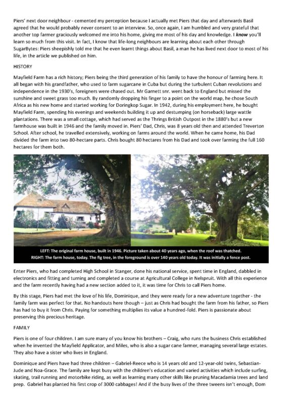 Sugarbytes Article. 2018. Mayfield Farm_Page_02